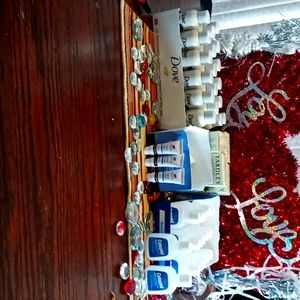 Facial Cleaner...Dove Mini Body Wash (Sensitive Skin)... Neutrogena Hand Cream